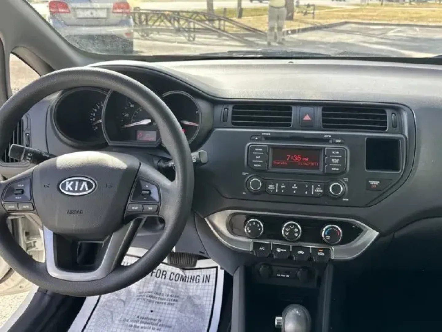 2013 Kia Rio (KNADM5A39D6) with an Other engine, AUTOMATIC transmission, located at 8829 US Hwy 19, Port Richey, FL, 34668, (727) 264-1107, 28.285917, -82.717346 - Only 124,430 Miles! Delivers 36 Highway MPG and 28 City MPG! This Kia Rio boasts a Gas I4 1.6L/97 engine powering this Automatic transmission. CLEAR WHITE, CARPETED FLOOR MATS, BLACK, SEAT TRIM.*This Kia Rio Comes Equipped with These Options *Woven Cloth Seat Trim, Vehicle stability management (VSM) - Photo#8