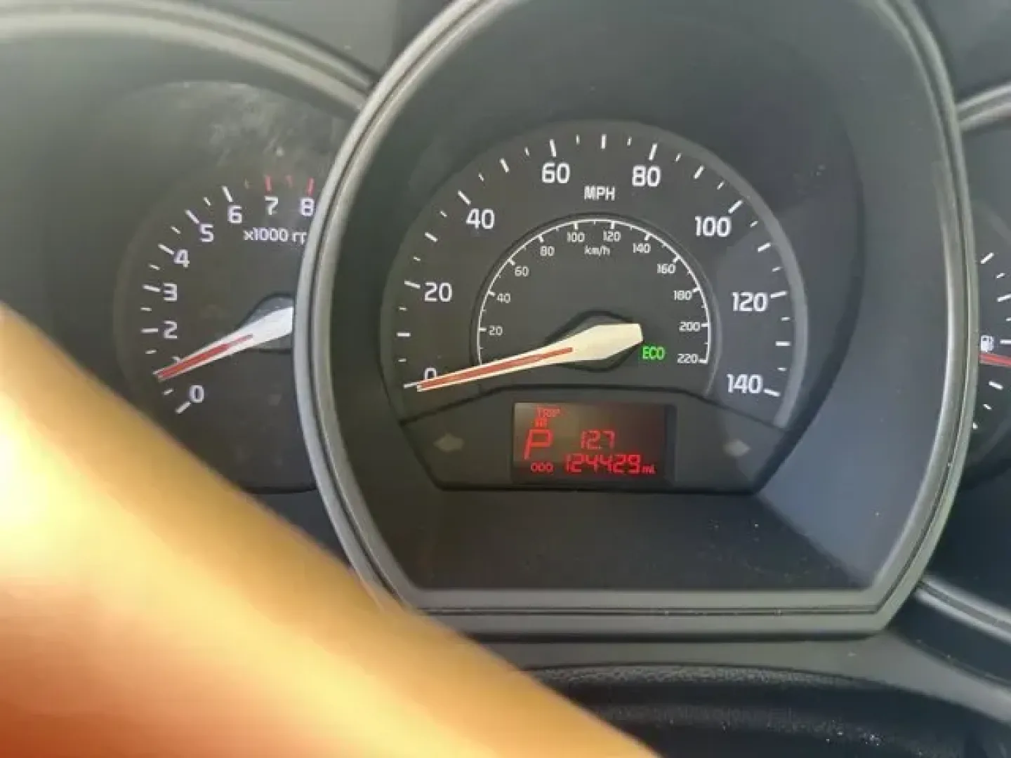 2013 Kia Rio (KNADM5A39D6) with an Other engine, AUTOMATIC transmission, located at 8829 US Hwy 19, Port Richey, FL, 34668, (727) 264-1107, 28.285917, -82.717346 - Only 124,430 Miles! Delivers 36 Highway MPG and 28 City MPG! This Kia Rio boasts a Gas I4 1.6L/97 engine powering this Automatic transmission. CLEAR WHITE, CARPETED FLOOR MATS, BLACK, SEAT TRIM.*This Kia Rio Comes Equipped with These Options *Woven Cloth Seat Trim, Vehicle stability management (VSM) - Photo#12