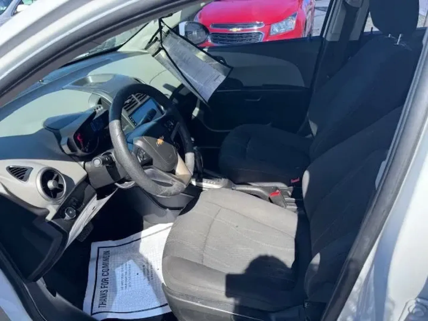 2014 Chevrolet Sonic (1G1JC5SH3E4) with an Other engine, AUTOMATIC transmission, located at 7701 Park Blvd., Pinellas Park, FL, 33781, (727) 369-7777, 27.839552, -82.747284 - KBB.com 10 Coolest New Cars Under $18,000. Only 111,687 Miles! Boasts 35 Highway MPG and 25 City MPG! This Chevrolet Sonic delivers a Gas I4 1.8L/110 engine powering this Automatic transmission. WHEELS, 16 (40.6 CM) SILVER-PAINTED ALUMINUM, WHEELS AND FOG LAMP PACKAGE includes (RRV) 16 silver-painte - Photo#5