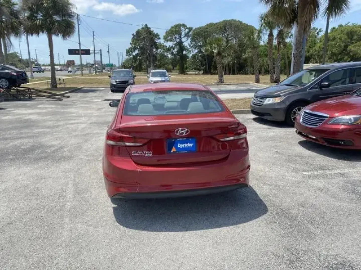 2018 Hyundai Elantra (KMHD74LF5JU) with an Other engine, AUTOMATIC transmission, located at 8829 US Hwy 19, Port Richey, FL, 34668, (727) 264-1107, 28.285917, -82.717346 - KBB.com 10 Coolest New Cars Under $20,000. Delivers 38 Highway MPG and 29 City MPG! This Hyundai Elantra boasts a Regular Unleaded I-4 2.0 L/122 engine powering this Automatic transmission. SCARLET RED PEARL, REAR BUMPER APPLIQUE, OPTION GROUP 01.* This Hyundai Elantra Features the Following Options - Photo#3