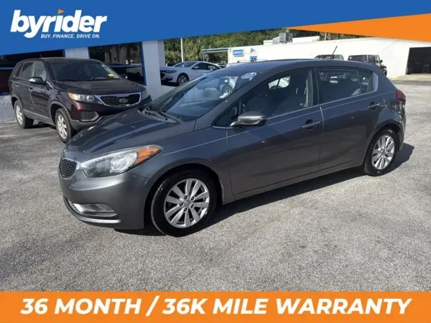 2014 Kia Forte 5-Door (KNAFX5A83E5) with an Other engine, AUTOMATIC transmission, located at 1285 Cassat Ave, Jacksonville, FL, 32205, (904) 425-3000, 30.299780, -81.732430 - KBB.com Brand Image Awards. Only 131,007 Miles! Boasts 34 Highway MPG and 24 City MPG! This Kia Forte 5-Door delivers a Regular Unleaded I-4 2.0 L/122 engine powering this Automatic transmission. WHEEL LOCKS, PROTECTION PACKAGE, GRAY, LEATHER SEAT TRIM.*This Kia Forte 5-Door Comes Equipped with Thes - Photo#0