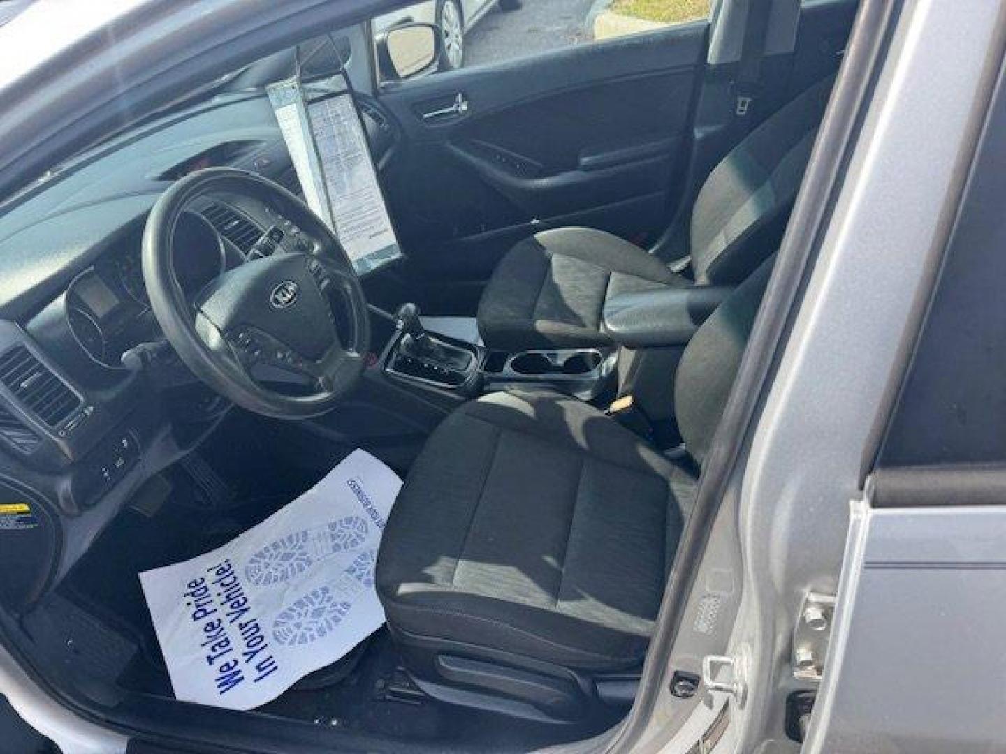 2016 Kia Forte (KNAFK4A66G5) with an Other engine, AUTOMATIC transmission, located at 7701 Park Blvd., Pinellas Park, FL, 33781, (727) 369-7777, 27.839552, -82.747284 - KBB.com 10 Best Used Compact Cars Under $15,000. Boasts 39 Highway MPG and 26 City MPG! This Kia Forte delivers a Regular Unleaded I-4 1.8 L/110 engine powering this Automatic transmission. SILKY SILVER, CARPETED FLOOR MATS, CARGO MAT.* This Kia Forte Features the Following Options *BLACK, CLOTH SEA - Photo#4