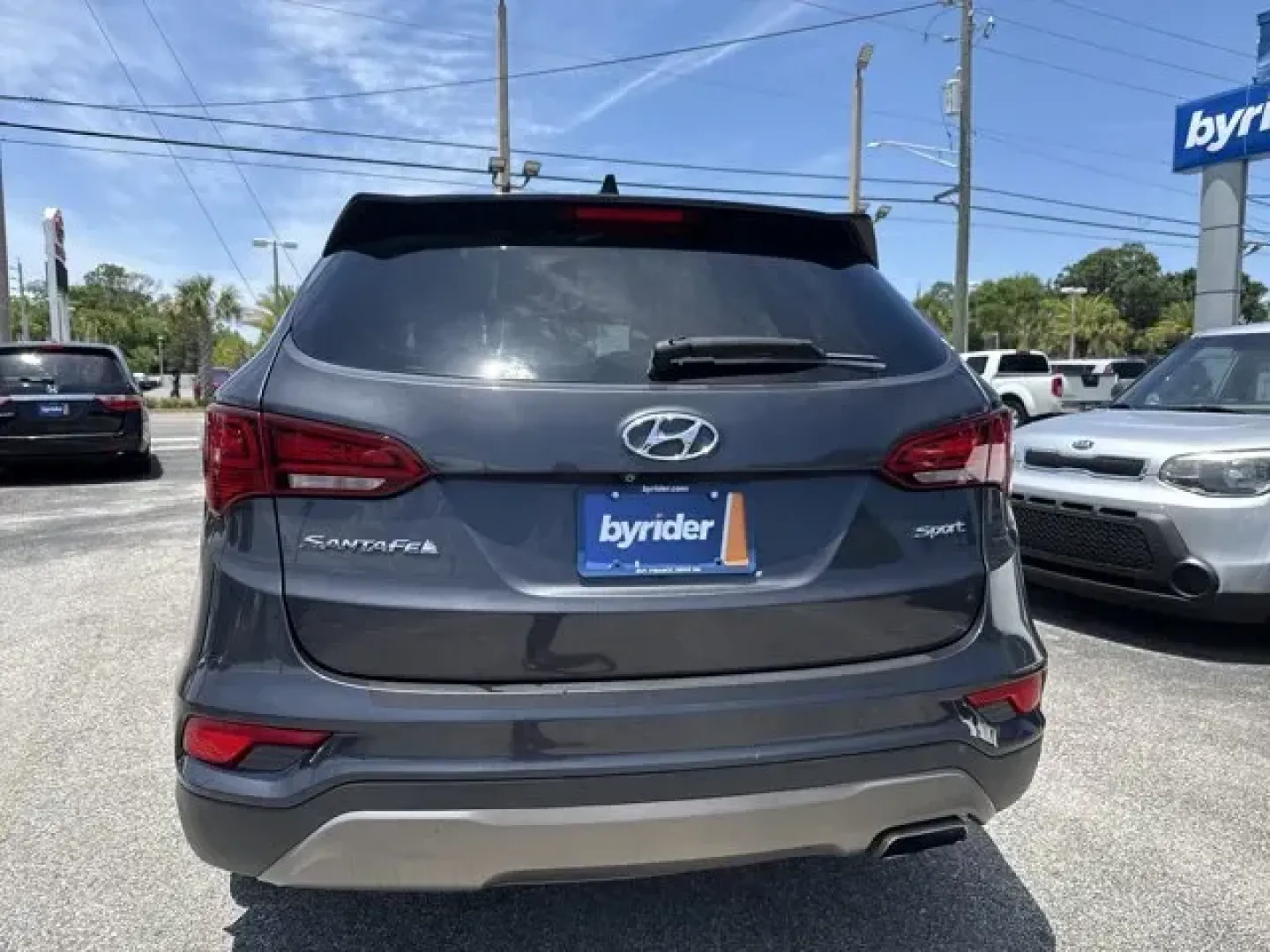 2018 Hyundai Santa Fe Sport (5XYZU3LB6JG) with an Other engine, AUTOMATIC transmission, located at 1285 Cassat Ave, Jacksonville, FL, 32205, (904) 425-3000, 30.299780, -81.732430 - KBB.com 5-Year Cost to Own Awards. Scores 27 Highway MPG and 21 City MPG! This Hyundai Santa Fe Sport delivers a Regular Unleaded I-4 2.4 L/144 engine powering this Automatic transmission. WHEEL LOCKS, PLATINUM GRAPHITE, MUDGUARDS.*This Hyundai Santa Fe Sport Comes Equipped with These Options *FIRST - Photo#5