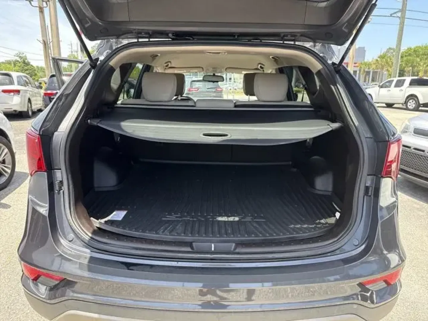 2018 Hyundai Santa Fe Sport (5XYZU3LB6JG) with an Other engine, AUTOMATIC transmission, located at 1285 Cassat Ave, Jacksonville, FL, 32205, (904) 425-3000, 30.299780, -81.732430 - KBB.com 5-Year Cost to Own Awards. Scores 27 Highway MPG and 21 City MPG! This Hyundai Santa Fe Sport delivers a Regular Unleaded I-4 2.4 L/144 engine powering this Automatic transmission. WHEEL LOCKS, PLATINUM GRAPHITE, MUDGUARDS.*This Hyundai Santa Fe Sport Comes Equipped with These Options *FIRST - Photo#7