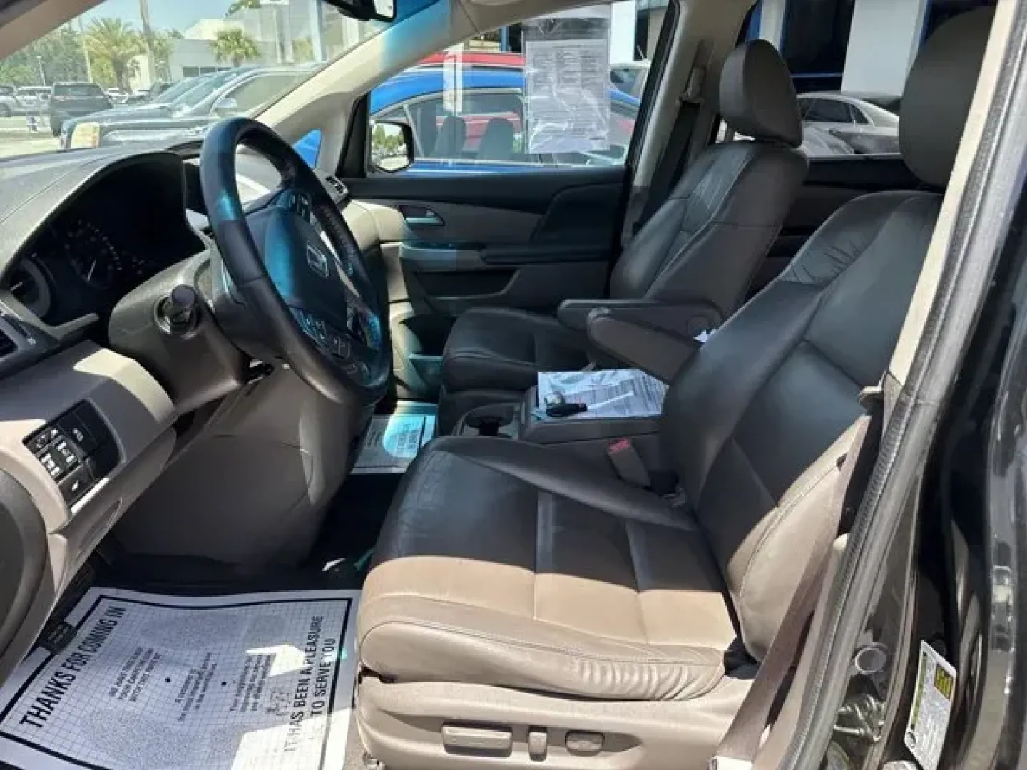 2013 Honda Odyssey (5FNRL5H68DB) with an Other engine, AUTOMATIC transmission, located at 1285 Cassat Ave, Jacksonville, FL, 32205, (904) 425-3000, 30.299780, -81.732430 - KBB.com 10 Best Family Cars. Only 134,895 Miles! Boasts 27 Highway MPG and 18 City MPG! This Honda Odyssey boasts a Gas V6 3.5L/212 engine powering this Automatic transmission. XM Radio (subscription required), Wide-mode adjustable 2nd-row seats -inc: leather trimmed outboard seats, multi-function c - Photo#9