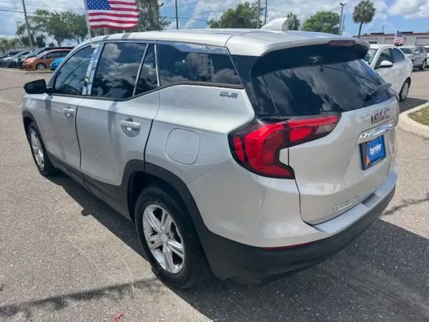 2019 GMC Terrain (3GKALMEV6KL) with an Other engine, AUTOMATIC transmission, located at 8829 US Hwy 19, Port Richey, FL, 34668, (727) 264-1107, 28.285917, -82.717346 - Delivers 30 Highway MPG and 26 City MPG! This GMC Terrain delivers a Turbocharged Gas/E15 I4 1.5L/92 engine powering this Automatic transmission. SLE PREFERRED EQUIPMENT GROUP Includes Standard Equipment, SEATS, FRONT BUCKET (STD), QUICKSILVER METALLIC.*This GMC Terrain Comes Equipped with These Opt - Photo#2