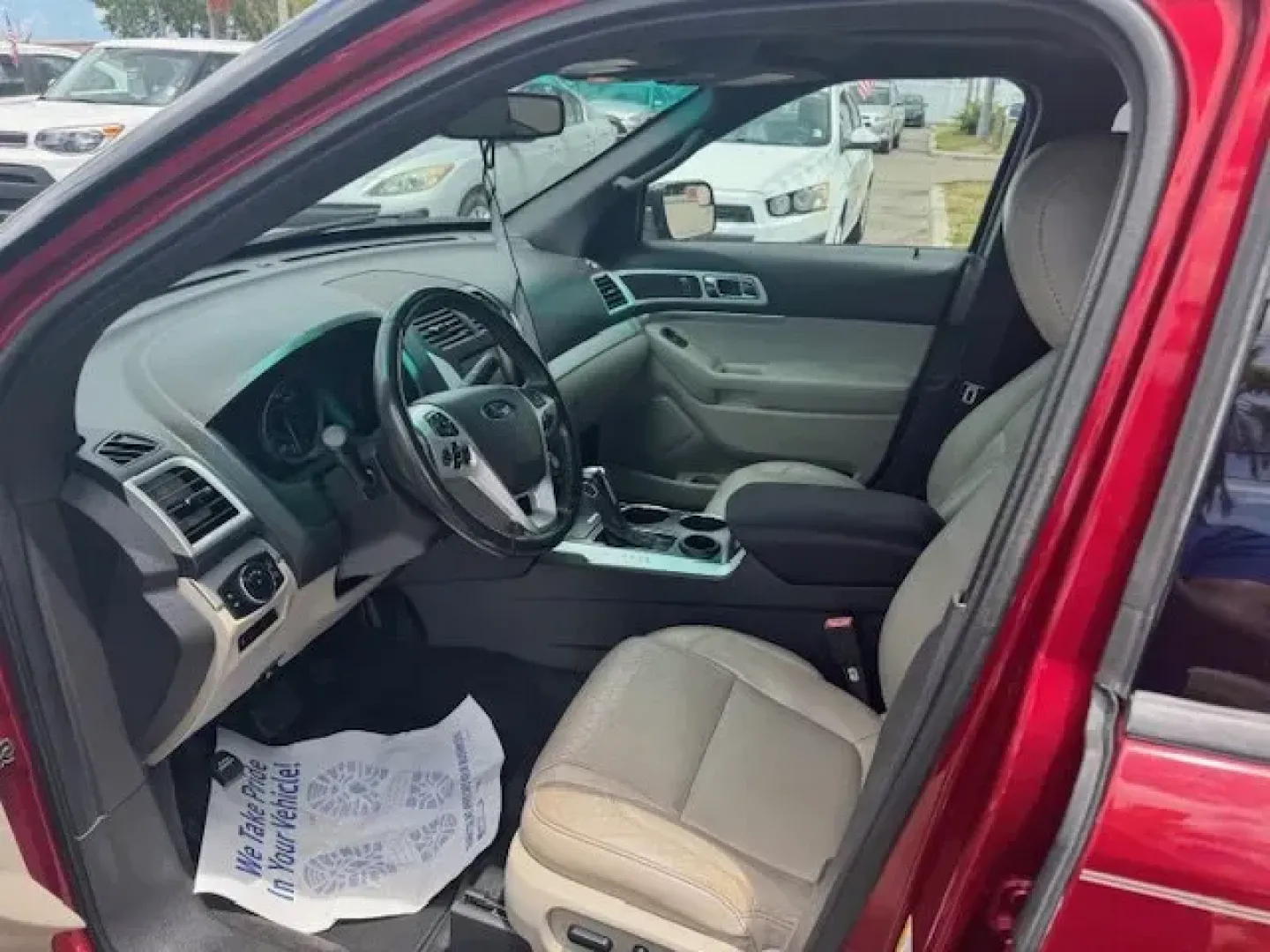 2013 Ford Explorer (1FM5K7D85DG) with an Other engine, AUTOMATIC transmission, located at 7701 Park Blvd., Pinellas Park, FL, 33781, (727) 369-7777, 27.839552, -82.747284 - Ward's 10 Best Engines. Only 138,219 Miles! Delivers 24 Highway MPG and 17 City MPG! This Ford Explorer delivers a Gas V6 3.5L/213 engine powering this Automatic transmission. Upper body-color/lower black front/rear bumpers, Unique cloth front bucket seats -inc: 6-way pwr seats, manual lumbar and - Photo#5