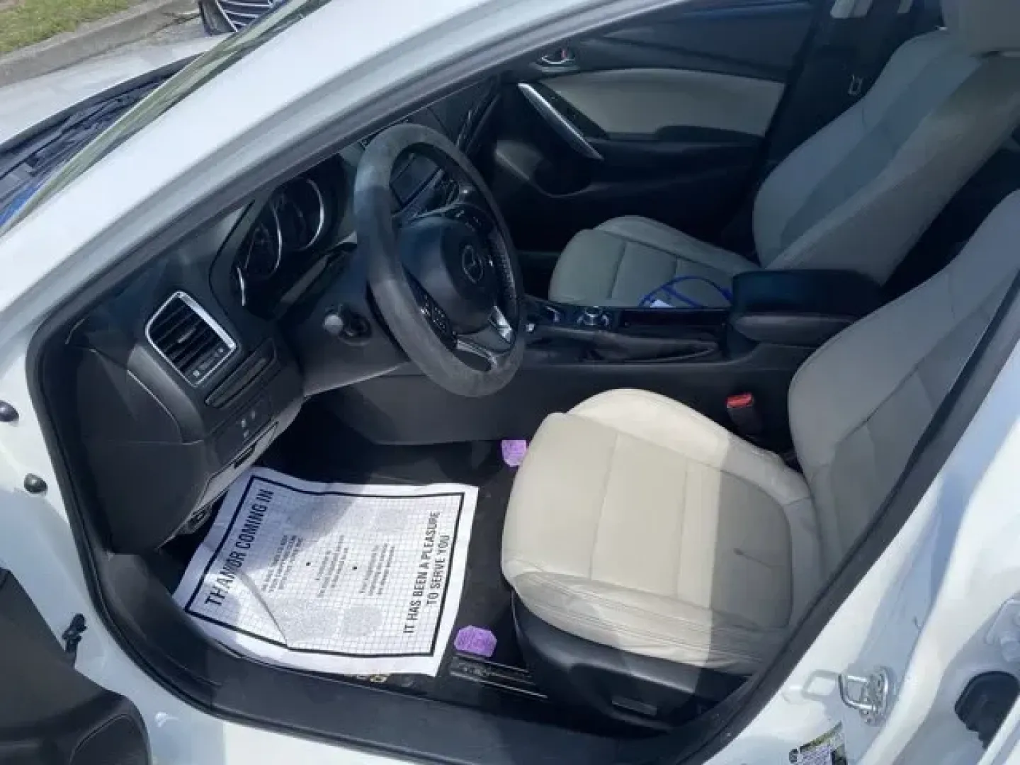 2015 Mazda Mazda6 (JM1GJ1V5XF1) with an Other engine, AUTOMATIC transmission, located at 8829 US Hwy 19, Port Richey, FL, 34668, (727) 264-1107, 28.285917, -82.717346 - IIHS Top Safety Pick+. Delivers 38 Highway MPG and 26 City MPG! This Mazda Mazda6 delivers a Regular Unleaded I-4 2.5 L/152 engine powering this Automatic transmission. WHEEL LOCKS, SAND, LEATHERETTE SEAT TRIM, MOONROOF and BOSE AUDIO W/SIRIUSXM PACKAGE -inc: Bose 11-Speaker Sound System, SIRIUSXM - Photo#6
