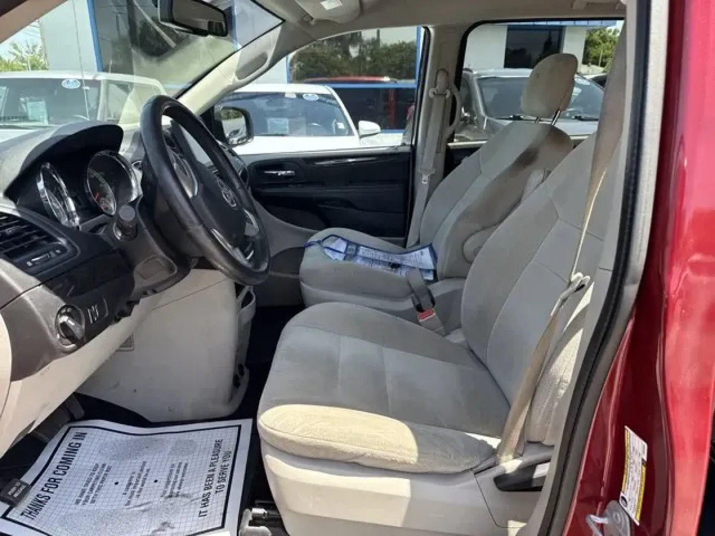 2015 Dodge Grand Caravan (2C4RDGBG9FR) with an Other engine, AUTOMATIC transmission, located at 1285 Cassat Ave, Jacksonville, FL, 32205, (904) 425-3000, 30.299780, -81.732430 - Only 95,646 Miles! Scores 25 Highway MPG and 17 City MPG! This Dodge Grand Caravan delivers a Regular Unleaded V-6 3.6 L/220 engine powering this Automatic transmission. WHEELS: 17 X 6.5 STEEL (STD), UCONNECT HANDS-FREE GROUP -inc: Remote USB Port, Bluetooth Streaming Audio, Leather Wrapped Steering - Photo#9