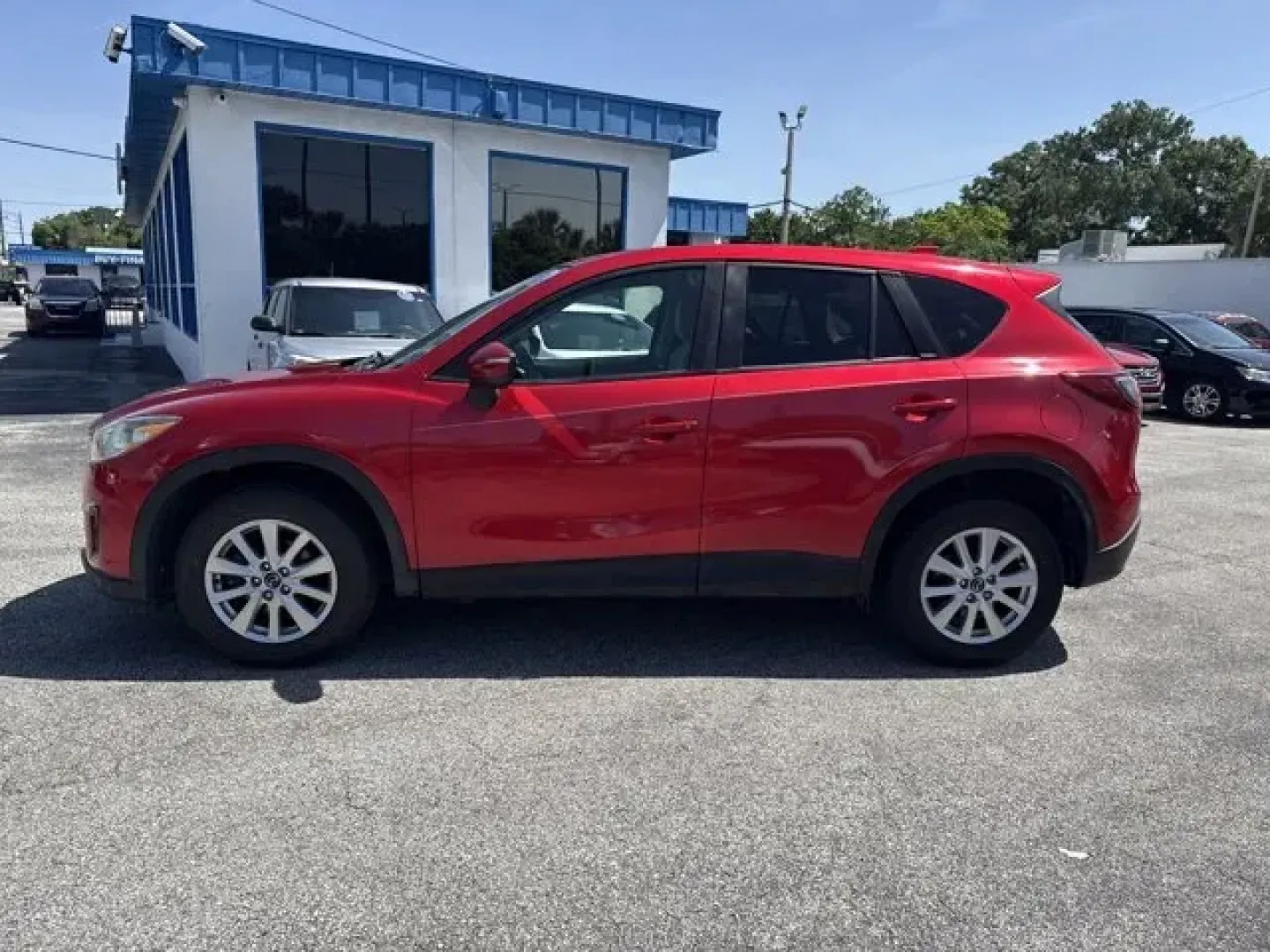 2015 Mazda CX-5 (JM3KE2CY1F0) with an Other engine, AUTOMATIC transmission, located at 1285 Cassat Ave, Jacksonville, FL, 32205, (904) 425-3000, 30.299780, -81.732430 - IIHS Top Safety Pick+. Boasts 32 Highway MPG and 25 City MPG! This Mazda CX-5 delivers a Regular Unleaded I-4 2.5 L/152 engine powering this Automatic transmission. WHEEL LOCKS, SOUL RED METALLIC PAINT, Wheels: 17 x 7J Aluminum Alloy.*This Mazda CX-5 Comes Equipped with These Options *Wheels w/Silve - Photo#3