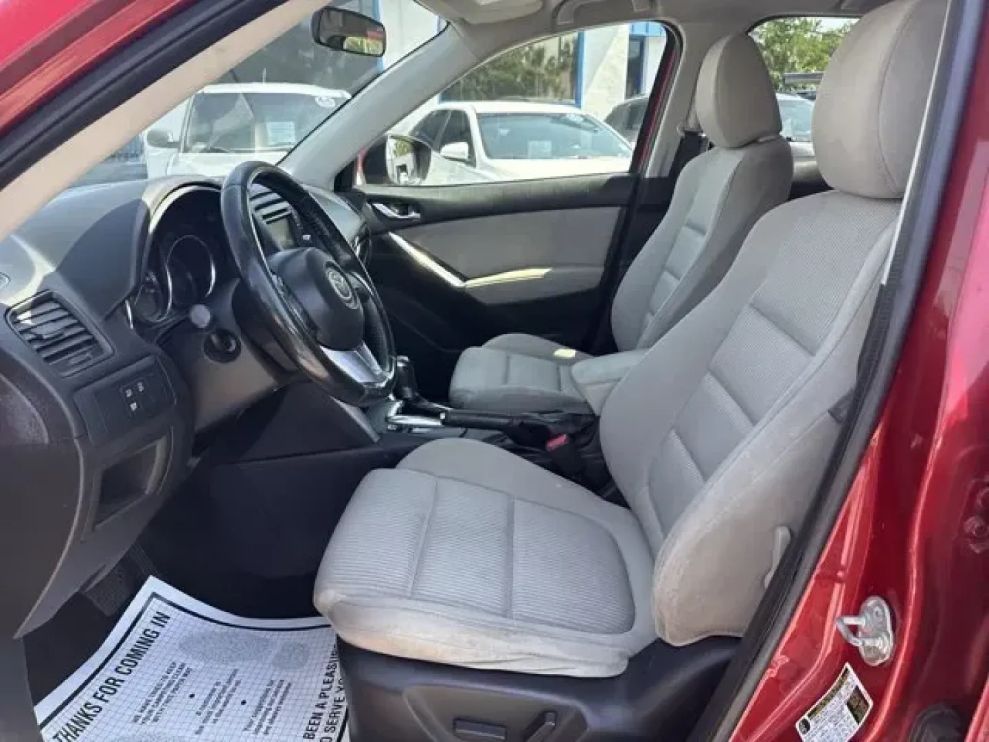 2015 Mazda CX-5 (JM3KE2CY1F0) with an Other engine, AUTOMATIC transmission, located at 1285 Cassat Ave, Jacksonville, FL, 32205, (904) 425-3000, 30.299780, -81.732430 - IIHS Top Safety Pick+. Boasts 32 Highway MPG and 25 City MPG! This Mazda CX-5 delivers a Regular Unleaded I-4 2.5 L/152 engine powering this Automatic transmission. WHEEL LOCKS, SOUL RED METALLIC PAINT, Wheels: 17 x 7J Aluminum Alloy.*This Mazda CX-5 Comes Equipped with These Options *Wheels w/Silve - Photo#9
