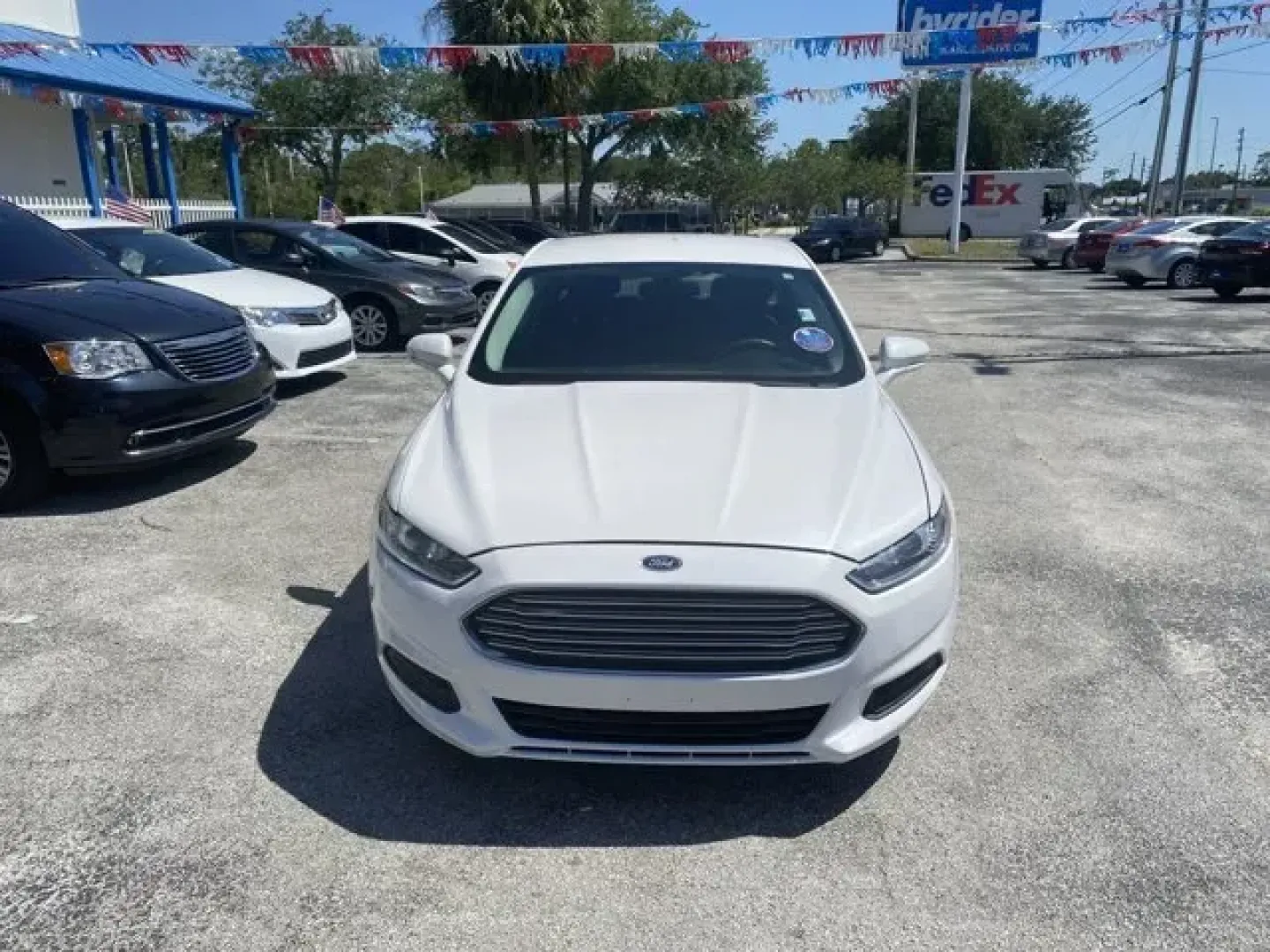 2015 Ford Fusion (1FA6P0H7XF5) with an Other engine, AUTOMATIC transmission, located at 8829 US Hwy 19, Port Richey, FL, 34668, (727) 264-1107, 28.285917, -82.717346 - IIHS Top Safety Pick. Only 108,693 Miles! Scores 34 Highway MPG and 22 City MPG! This Ford Fusion boasts a Regular Unleaded I-4 2.5 L/152 engine powering this Automatic transmission. Wheels: 17 Painted Aluminum, Wheels w/Painted Accents, Trunk Rear Cargo Access.* This Ford Fusion Features the Follow - Photo#1