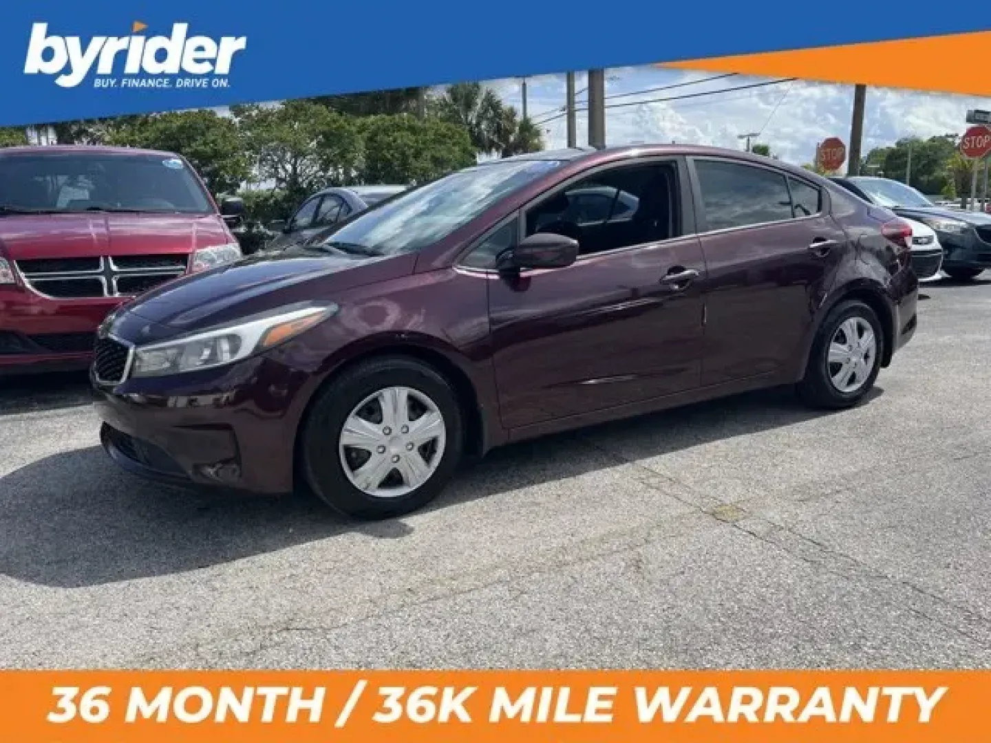 2017 Kia Forte (3KPFK4A76HE) with an Other engine, AUTOMATIC transmission, located at 1285 Cassat Ave, Jacksonville, FL, 32205, (904) 425-3000, 30.299780, -81.732430 - KBB.com 10 Most Awarded Brands. Scores 38 Highway MPG and 29 City MPG! This Kia Forte boasts a Regular Unleaded I-4 2.0 L/122 engine powering this Automatic transmission. MUDGUARDS, GARNET RED, CARPETED FLOOR MATS.*This Kia Forte Comes Equipped with These Options *BLACK, PREMIUM CLOTH SEAT TRIM, BLA - Photo#1