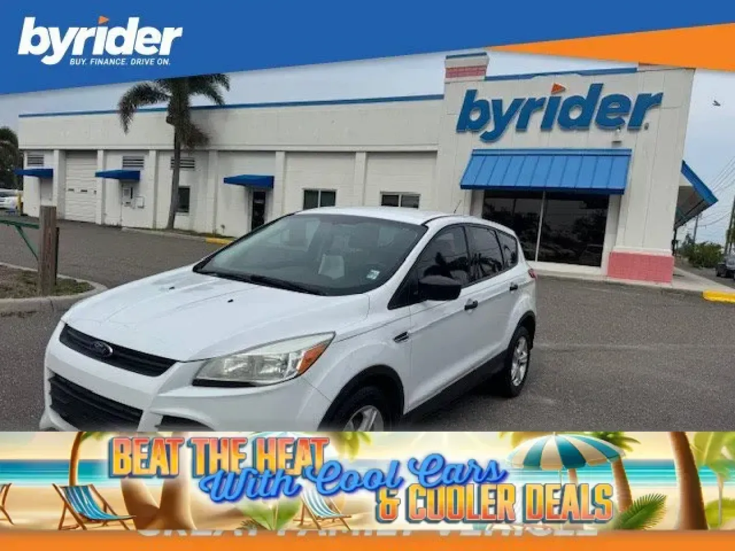 2014 Ford Escape (1FMCU0F74EU) with an Other engine, AUTOMATIC transmission, located at 7701 Park Blvd., Pinellas Park, FL, 33781, (727) 369-7777, 27.839552, -82.747284 - KBB.com 10 Best SUVs Under $25,000. Delivers 31 Highway MPG and 22 City MPG! This Ford Escape delivers a Regular Unleaded I-4 2.5 L/152 engine powering this Automatic transmission. Wireless Phone Connectivity, Wheels: 17 Steel Wheel w/Sparkle Silver Cover, Variable intermittent wipers.* This Ford Es - Photo#0