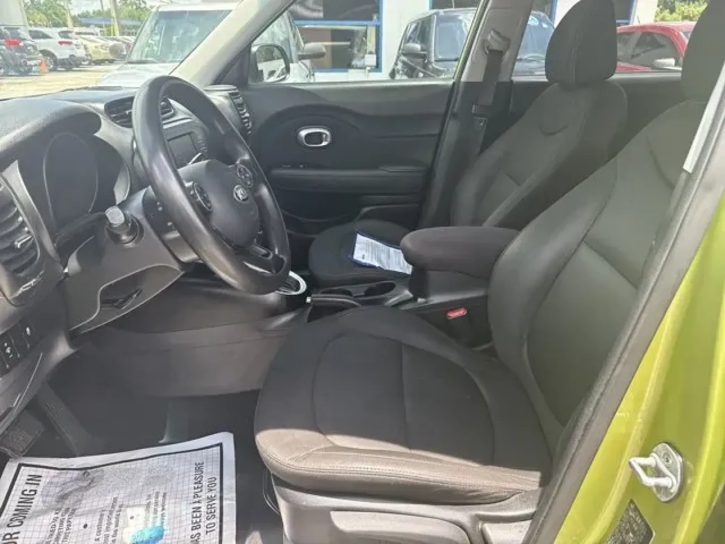 2017 Kia Soul (KNDJN2A29H7) with an Other engine, AUTOMATIC transmission, located at 1285 Cassat Ave, Jacksonville, FL, 32205, (904) 425-3000, 30.299780, -81.732430 - KBB.com 10 Coolest New Cars Under $18,000. Boasts 30 Highway MPG and 25 City MPG! This Kia Soul boasts a Regular Unleaded I-4 1.6 L/97 engine powering this Automatic transmission. CARPETED FLOOR MATS, CARGO NET, BLACK, CLOTH SEAT TRIM.*This Kia Soul Comes Equipped with These Options *ALIEN II, Wheel - Photo#8