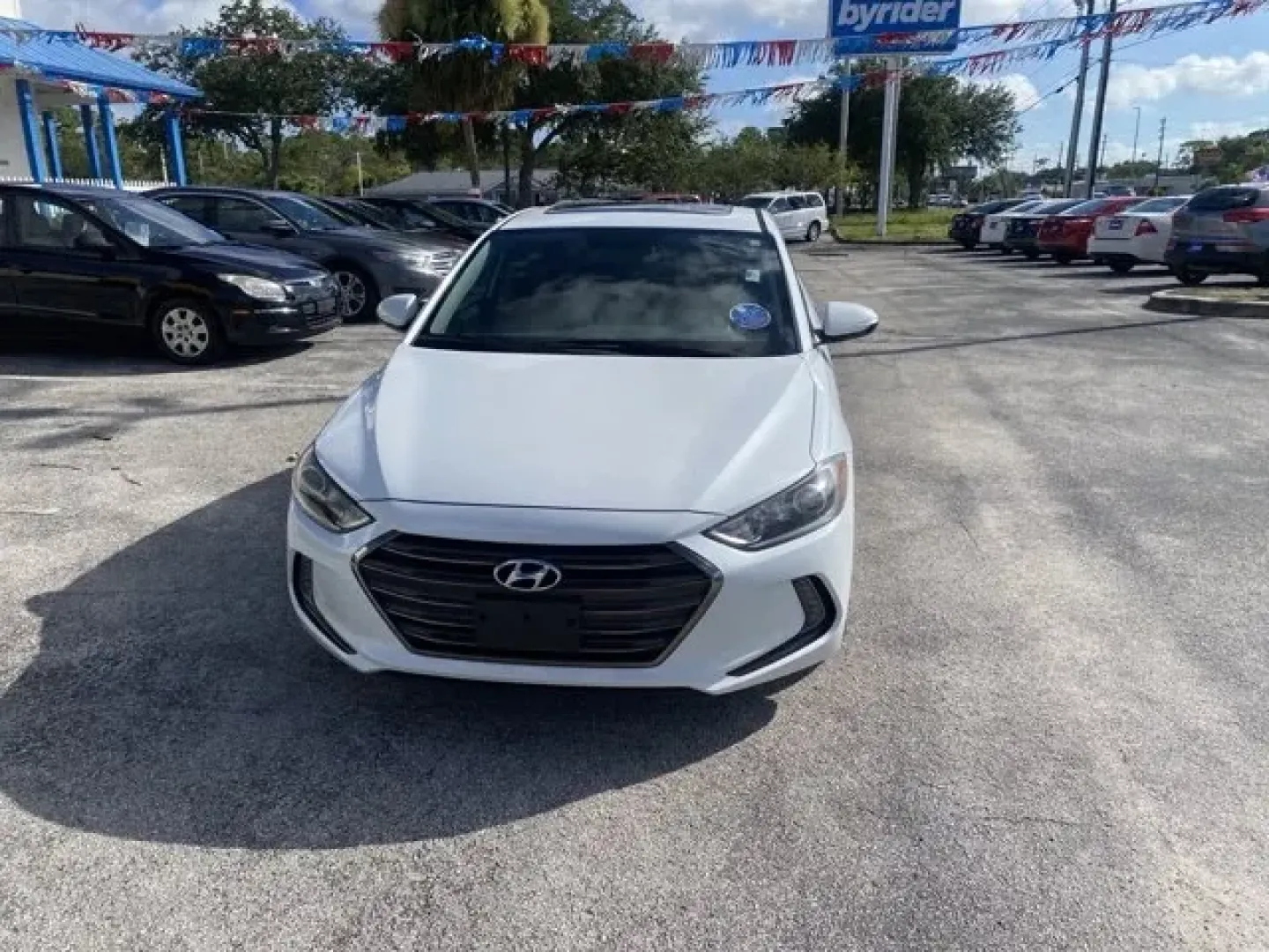 2017 Hyundai Elantra (5NPD84LF9HH) with an Other engine, AUTOMATIC transmission, located at 7701 Park Blvd., Pinellas Park, FL, 33781, (727) 369-7777, 27.839552, -82.747284 - **Elevate Your Daily Commute with the 2017 Hyundai Elantra at Byrider Florida #162!**<br /> <br /> Are you tired of the daily grind in a vehicle that doesn't inspire you? Imagine cruising through the vibrant streets of Port Richey, FL, in a sleek, stylish sedan that seamlessly combines comfort, effi - Photo#1