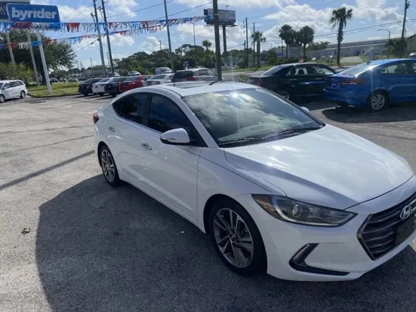 2017 Hyundai Elantra (5NPD84LF9HH) with an Other engine, AUTOMATIC transmission, located at 7701 Park Blvd., Pinellas Park, FL, 33781, (727) 369-7777, 27.839552, -82.747284 - **Elevate Your Daily Commute with the 2017 Hyundai Elantra at Byrider Florida #162!**<br /> <br /> Are you tired of the daily grind in a vehicle that doesn't inspire you? Imagine cruising through the vibrant streets of Port Richey, FL, in a sleek, stylish sedan that seamlessly combines comfort, effi - Photo#2